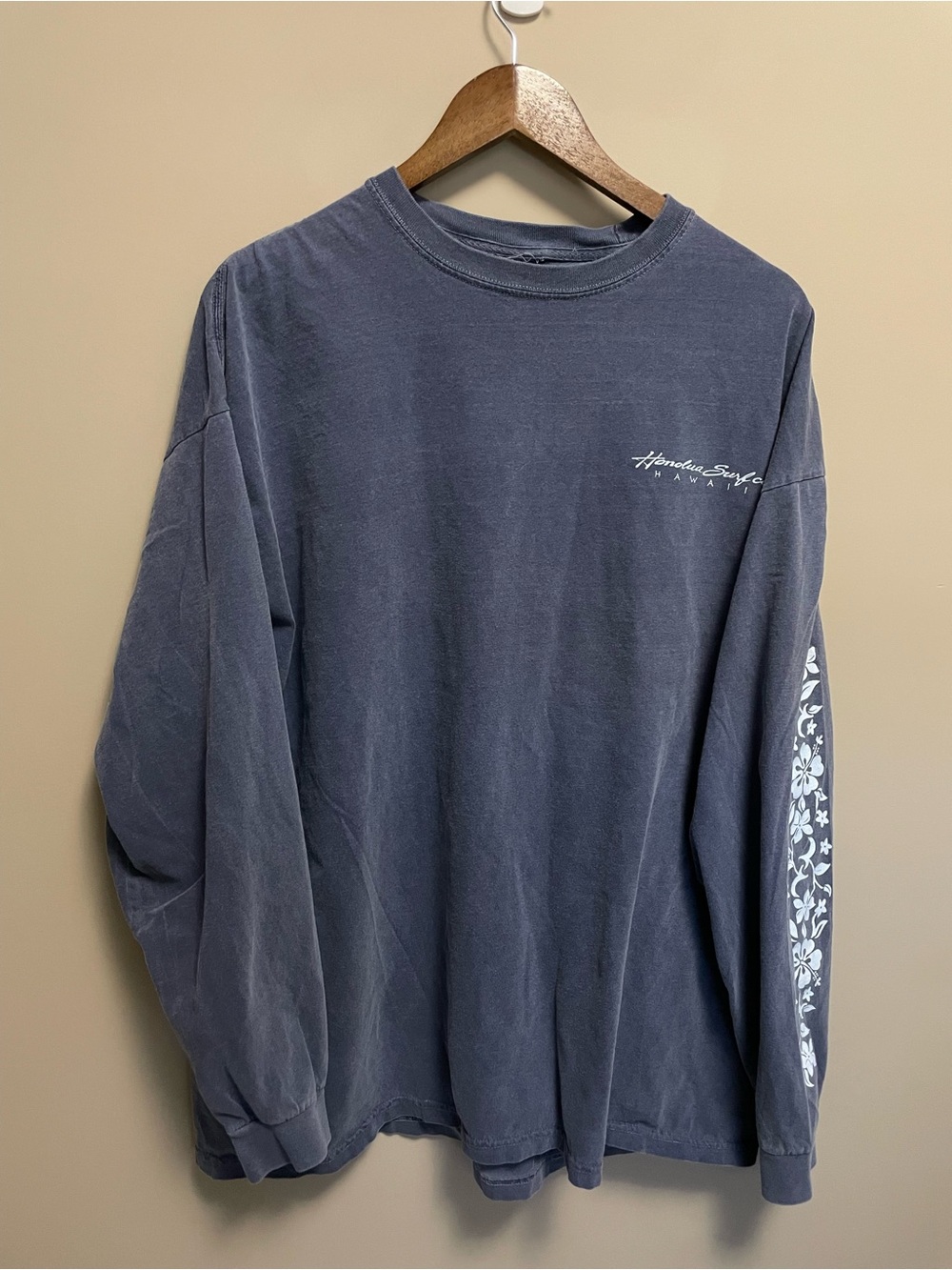 Honolua Surf Co Blue Long Sleeve Tee Men’s XXL